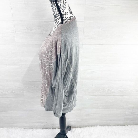 Anthropologie Tiny Hazel Lace Dolman Oversized Top - Picture 9 of 12